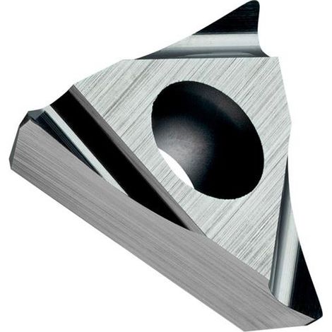 Drehwendeschneidplatte ISO TPGX 090202FR-JZ:TT010 Bohrungs-D. 2,5mm Farbe Grau (1/2)