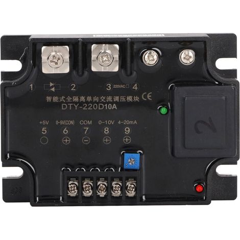 Régulateur de tension à Isolation complète monophasé, Module de régulation de résistance, contrôle d'entrée multi-signaux AC220V 10A (1/5)