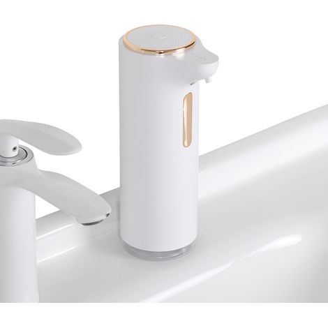 Neuer automatischer Seifenspender, 300 ml elektrischer Seifenspender, mit Sensor, wiederaufladbar, wasserdicht, geeignet für Bad/Küche/Händewaschen.