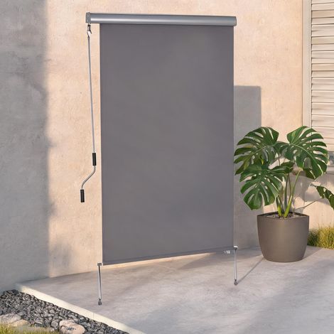 Voile d'ombrage coloris gris en aluminium Polyesterstoff (1/5)