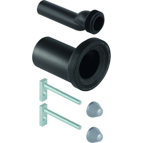 Geberit - Sistema di allacciamento WC, eccentrico, con materiali di fissaggio 405.116.00.1