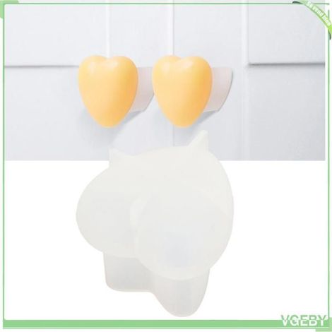Moule en silicone - FAFEICY - Bouton d'armoire - Flexible - Réutilisable - Facile à démouler (1/5)