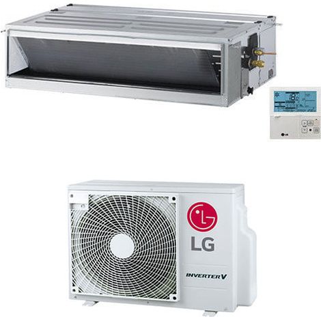 Climatizzatore Condizionatore LG Canalizzabile Alta Prevalenza Compact Inverter R32 24000 BTU CM24F classe A+/A+