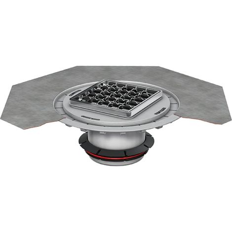 ACO Elemento superiore AV-Selecta 150x150/L15 Kst/antiscivolo/Griglia V2A/appoggiata, 9579.60.97