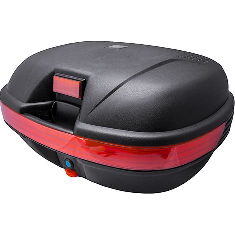 BT800-Gehäuse, 43 l, schwarz, roter Reflektor