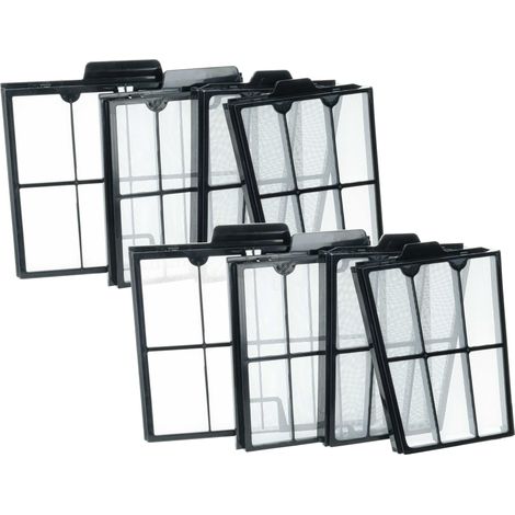 vhbw 8x Grobstaubfilter kompatibel mit Dolphin Quantum S300, S200 Poolsauger, Poolroboter - Grobfilter, 22 x 19,7 x 7,5 cm