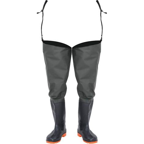 Cuissardes vert foncé taille 43 CFW241049 (1/5)