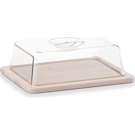 Plateau a fromage - cloche a fromage Zeller - 22028 - 2057553 Cloche a Fromage Multicolore 25 x 20 x 8 cm