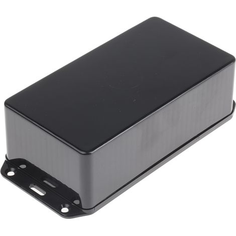 Boîtier RS PRO en ABS, 173.4 x 82.4 x 50.5mm, Noir IP65 ( Prix pour 1 )