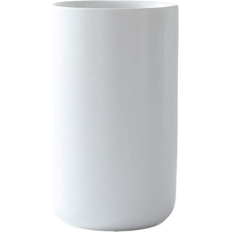 Pot à Ustensiles en Céramique, Pot de Rangement Ustensiles Cuisine, Porcelaine Support à Ustensile pour Cuillère Fourchette Baguettes (Petit, Gris) (1/5)