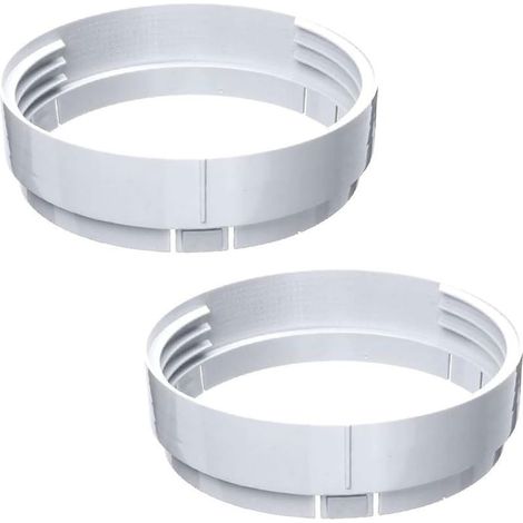 Coupleur de tuyau d'échappement mobile pour climatisation - Interface de conduit de fenêtre portable - Connecteur d'extension - Pièce de rechange - Adaptateur de tuyau d'échappement - Connexion (1/5)