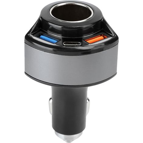 12V 3A Zigarettenanzünder mit zwei QC3.0 USB-Anschlüssen und multifunktionaler Schnellladefunktion (1/5)