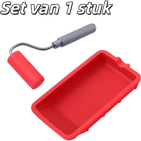 Kit rouleau à colle avec applicateur pour travaux de précision et travail du bois dimensions 20 x 10 x 4 cm couleur rouge (1/5)
