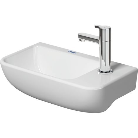 Duravit ME by Starck Handwaschbecken, 1 Hahnloch rechts, ohne (1/3)