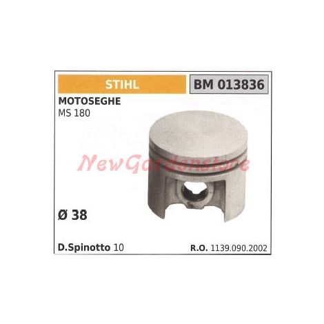 Pistone STIHL motosega MS180 013836