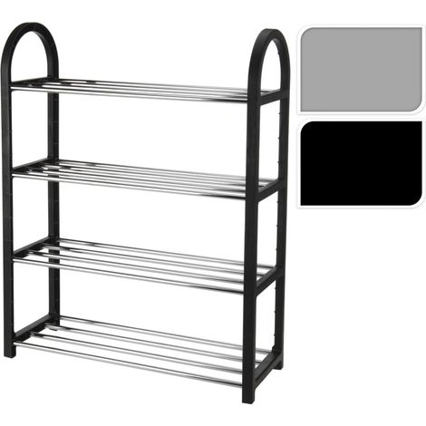 Zapatero 5five Simply Smart Metal Aluminio 50 x 65 x 19 cm 4 Estantes (1/2)
