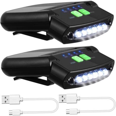 Clip LED de lampe frontale de lumière (1/5)