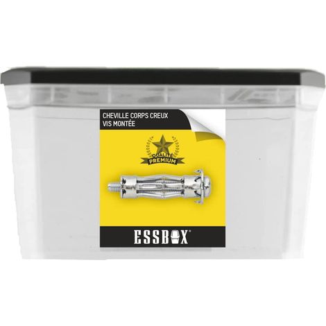 Cheville corps creux - Ø6 mm x 34 mm - Boite de 100 - EX-91108106034
