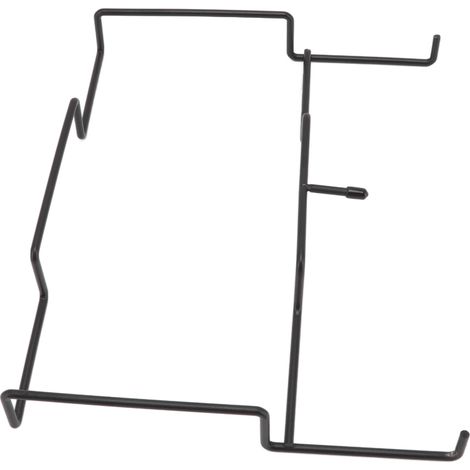 Support à poubelle de camping en fer épais résistant à la rouille, pour sacs poubelles, idéal pour la maison, la cuisine, le camping, les barbecues et les pique-niques. (1/5)
