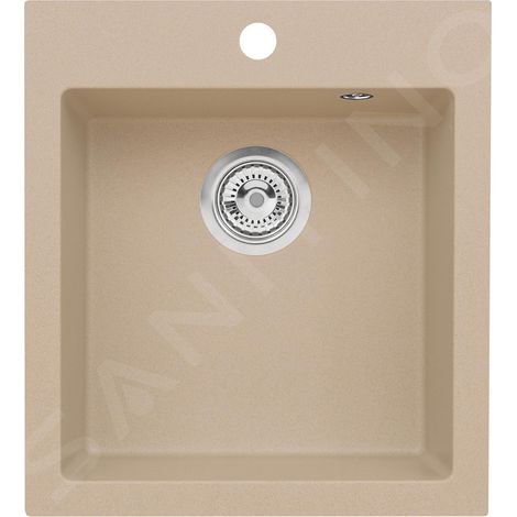 Alveus Cortina - Évier en granit 450x500 mm, beige 1133431 (1/2)