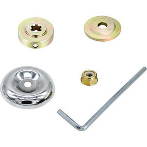 Kit Fixation Écrou Lame Boîte - Débroussailleuse Universel - Pour Têtes de Débroussailleuse - 5 Pièces
