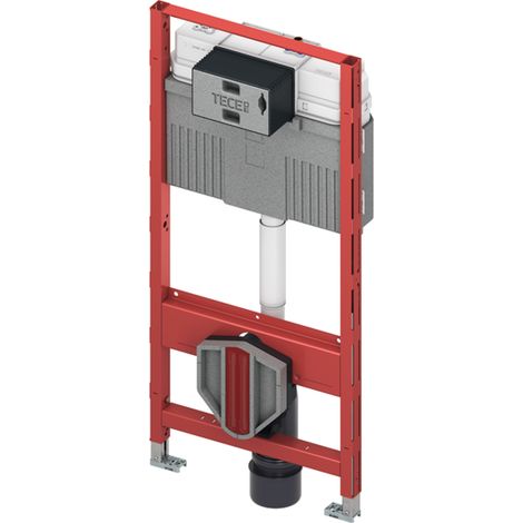 TECE TECEprofil Modulo WC con cassetta Uni, con funzione di risciacquo igienico integrata acqua fredda, altezza 1120 mm, 9300103