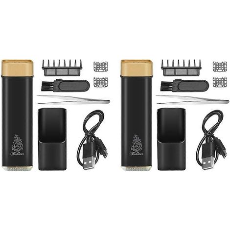 Lot de 2 brûleurs d'encens USB portables, diffuseur d'arômes arabes Bukhoor, mini diffuseur électrique d'aromathérapie, décoration pour la maison musulmane (1/5)