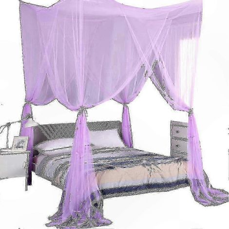 Grande moustiquaire pour chambre à coucher, protection contre les moustiques et les insectes volants. Solution de couverture anti-insectes volants. (1/5)