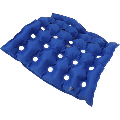 Coussins de siège gonflables avec gonfleur et ventilation, coussins d'air carrés en PVC pour fauteuils roulants de bureau et fauteuils roulants (1/5)