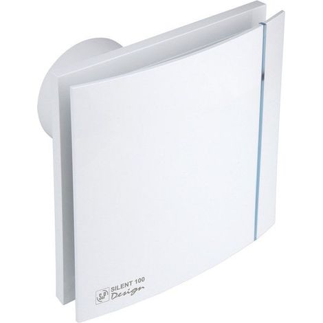 Unelvent – Aérateur permanent 8W – Intensité sonore 26.5 dB(A) – Dimensions 158x158x127 mm – Finition blanc