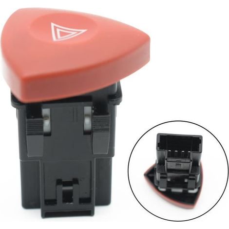 Commutateur de feux d’alarme détresse de voiture pour Renault Master Trafic II ESPACE IV Nissan OPEL Movano Vivaro 8200442724-Ywey (1/5)