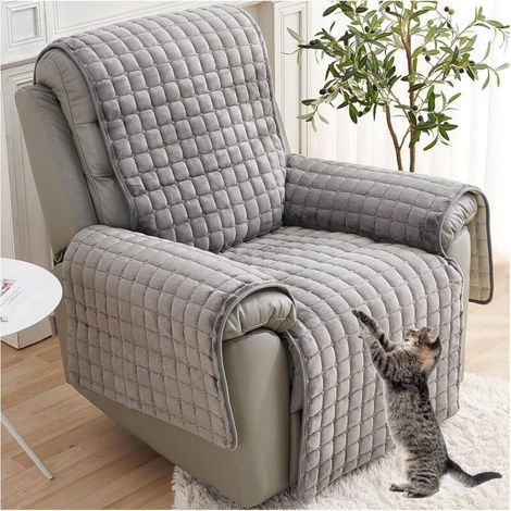 Housses d'accoudoir de canapé, protection de fauteuil, housse de protection de chaise de télévision, antidérapante, housse de chaise de relaxation pour la maison avec enfants et animaux domestiques ch (1/5)