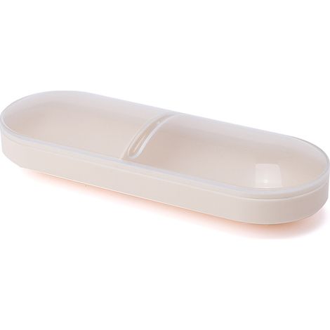 1 Stück Wattestäbchenbox, Aufbewahrungsbox, Badezimmer, Ankleidezimmer, Wohnzimmer, Küche, Zahnstocherbox, Medikamentenbox, Ringe (1/3)