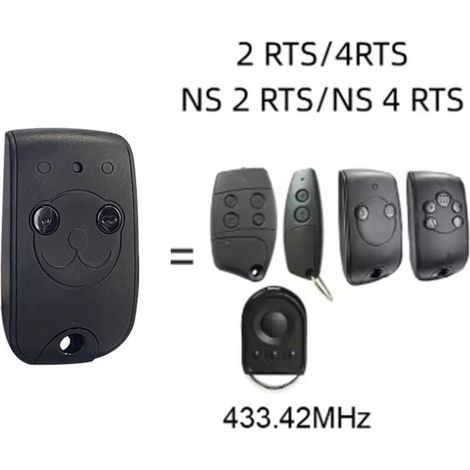 Garagentor-Fernbedienung kompatibel mit NS 2RTS 433,42 MHz, kompatibel mit O2RTS / 4RTS / NS (1/2)