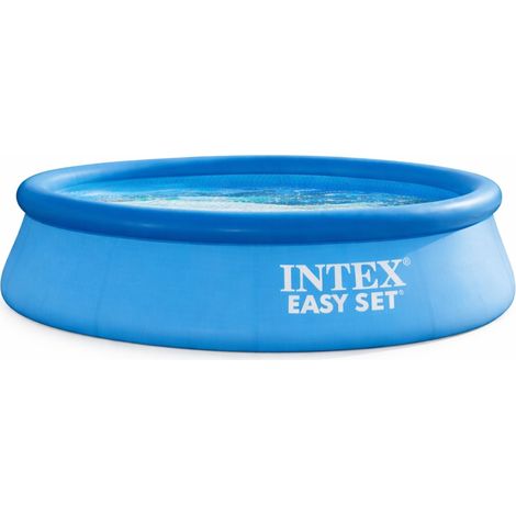 Intex 10FT x 30 Easy Set Pool, Above-Ground Swimming Pool for Gardens
