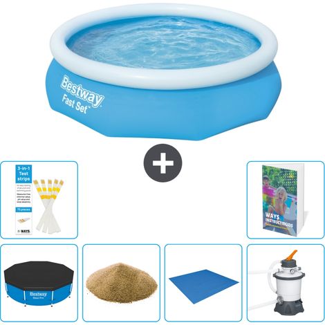 Bestway Bestway Fast Set Ronde - 305x76 cm - 7-pièces S158 (1/5)