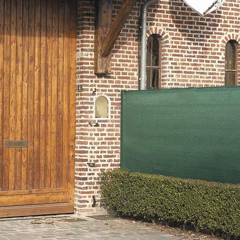 Brise vue 200 g/m², Long 10 m, Hauteur 1.50 m, Couleur Noir