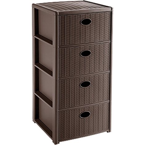 Kommode 'Elegance' Cm 40X40Xh80 - Taubengrau