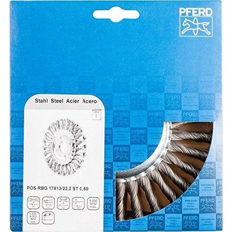 Sourcing Spazzola Pro metallica 17,8 cm resistente acciaio (1/2)