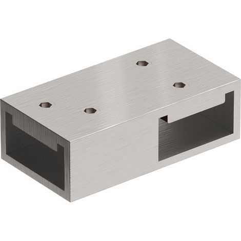 Mexen T-Verbindung für Wandhalterungen, gebürstetes Nickel - 800-09-97 (1/2)