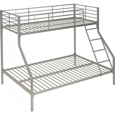 LETTO MATRIMONIALE PALACE - Argento (1/2)