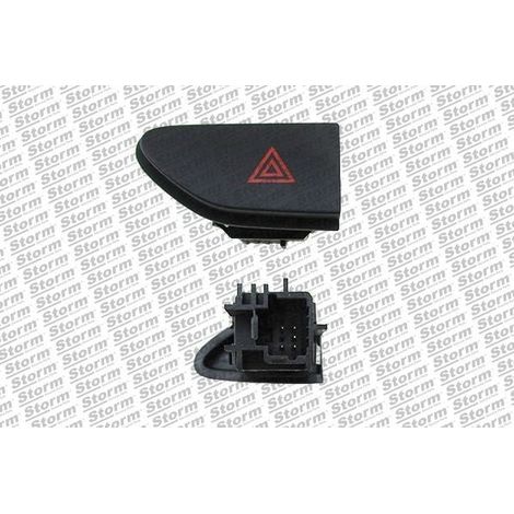 Bouton warning compatible Chevrolet, Dacia, Renault 2529 073 72R (1/2)