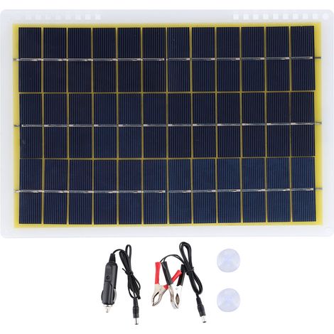 Assemblée extérieure de module photovoltaïque de panneau de panneau d'énergie solaire de 18V 10W pour le camping de voyage (1/5)