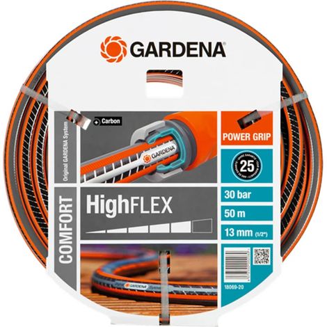 Gardena Comfort HighFLEX Tubo da giardino nero 50 metri (1/5)
