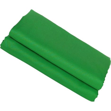 Toile de Fond Vert en Polyester Coton, Confortable Toucher et Facile à Laver, pour Vidéos de Maquillage et Studios Photo Modernes (1/5)