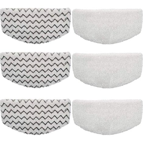 Lavable Steam Mop Pads de Remplacement pour Powerfresh 1940 1544 1440 SéRie Steam Mop, Modèle 1544A, 2075A, 1806, 5938, 1940W, 1940Q, 19408, (1/4)