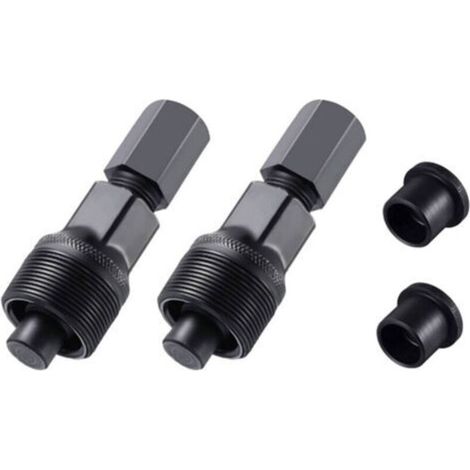 Lot de 2 Extracteur de Manivelle - Acier au Carbone - 8 x 2,4 x 2 cm - Pour Démontage de Pédalier Vélo (1/5)
