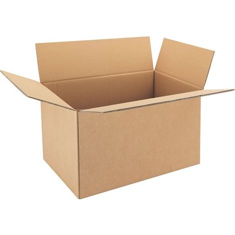 Caisse américaine kraft brun double cannelure H 30 x L 30 x P 50 cm - Lot de 20