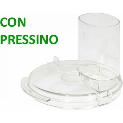 COPERCHIO CON PRESSINO ROBOT DA CUCINA BRAVO SIMAC Vecchia versione