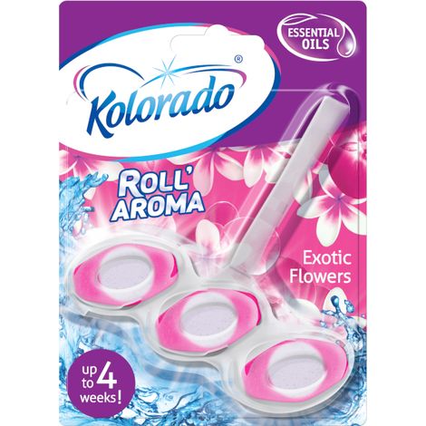 Blocchetto per WC Kolorado Roll Aroma Exotic Flowers 51G (1/2)